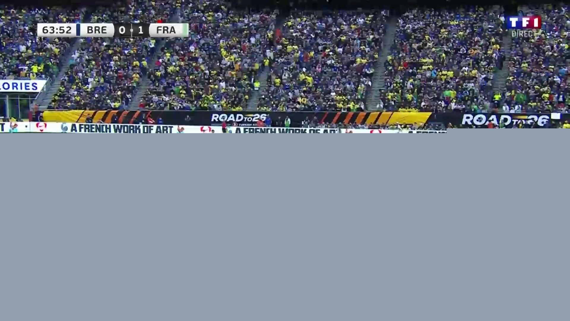 十人法国2-0领先巴西奥利塞送助攻埃基蒂克单刀破门